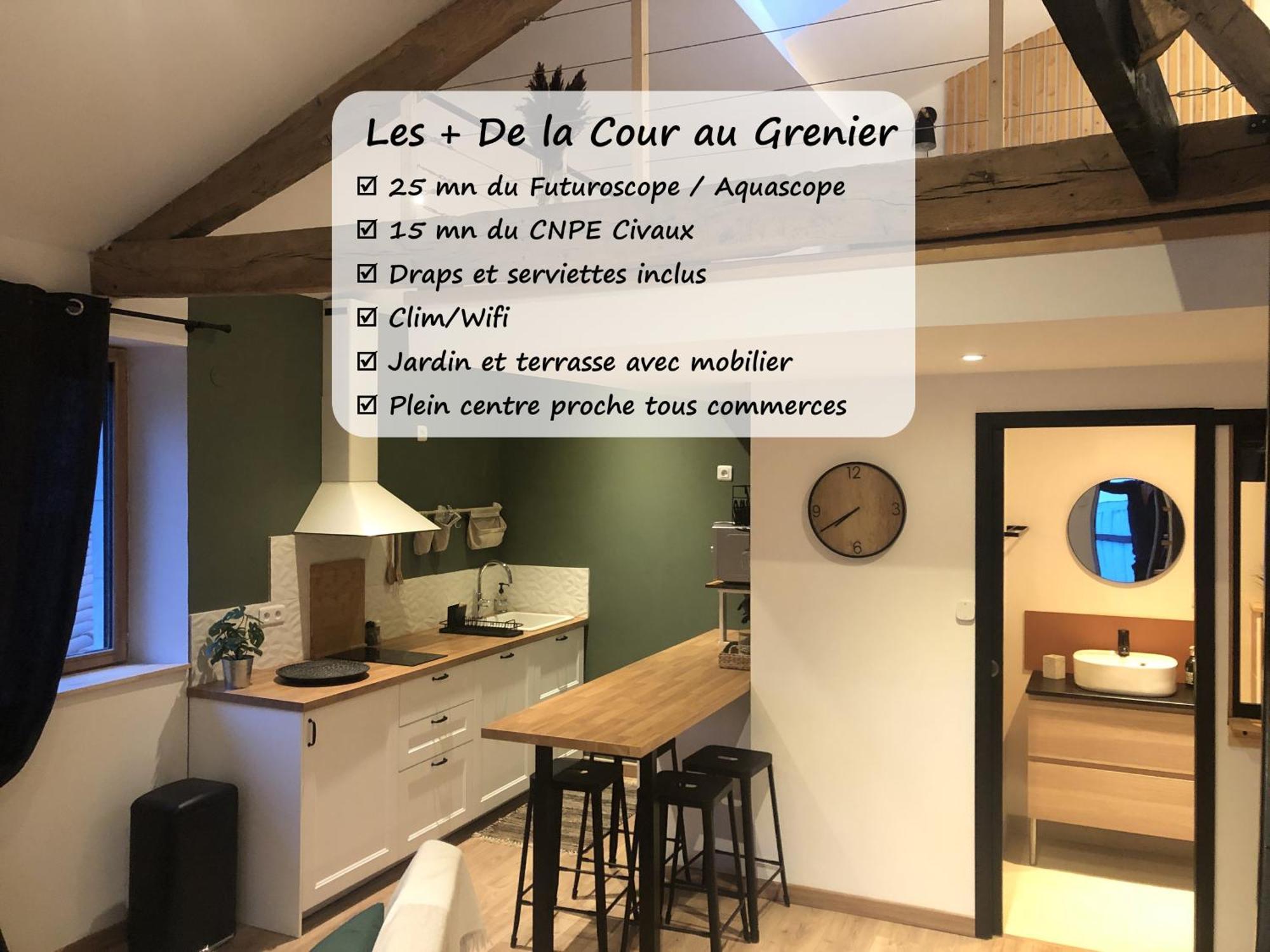 De La Cour Au Grenier Appartement